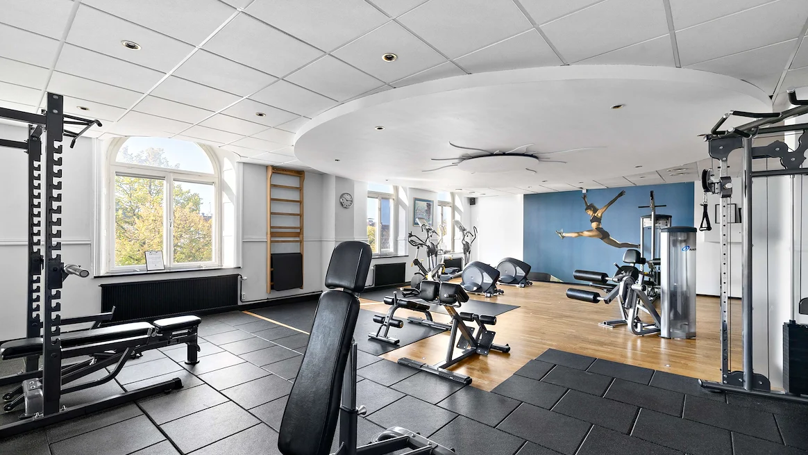 Gym at Best Western Motala Stadshotell, Motala Sweden