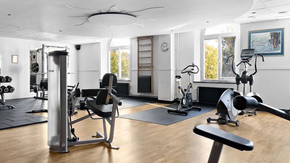 Gym at Best Western Motala Stadshotell, Motala Sweden