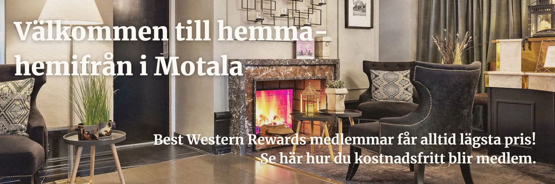 Hotell i Motala med gym, bastu, frukost och perfekt läge