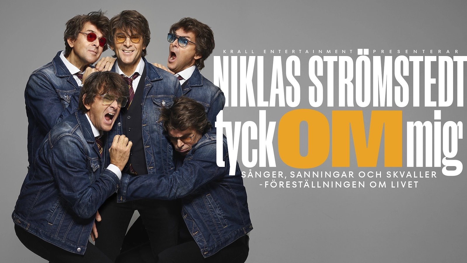 Niklas Strömstedt – Tyck Om mig 15 november kl 19:30 - 21:10 Motala Folkets Hus